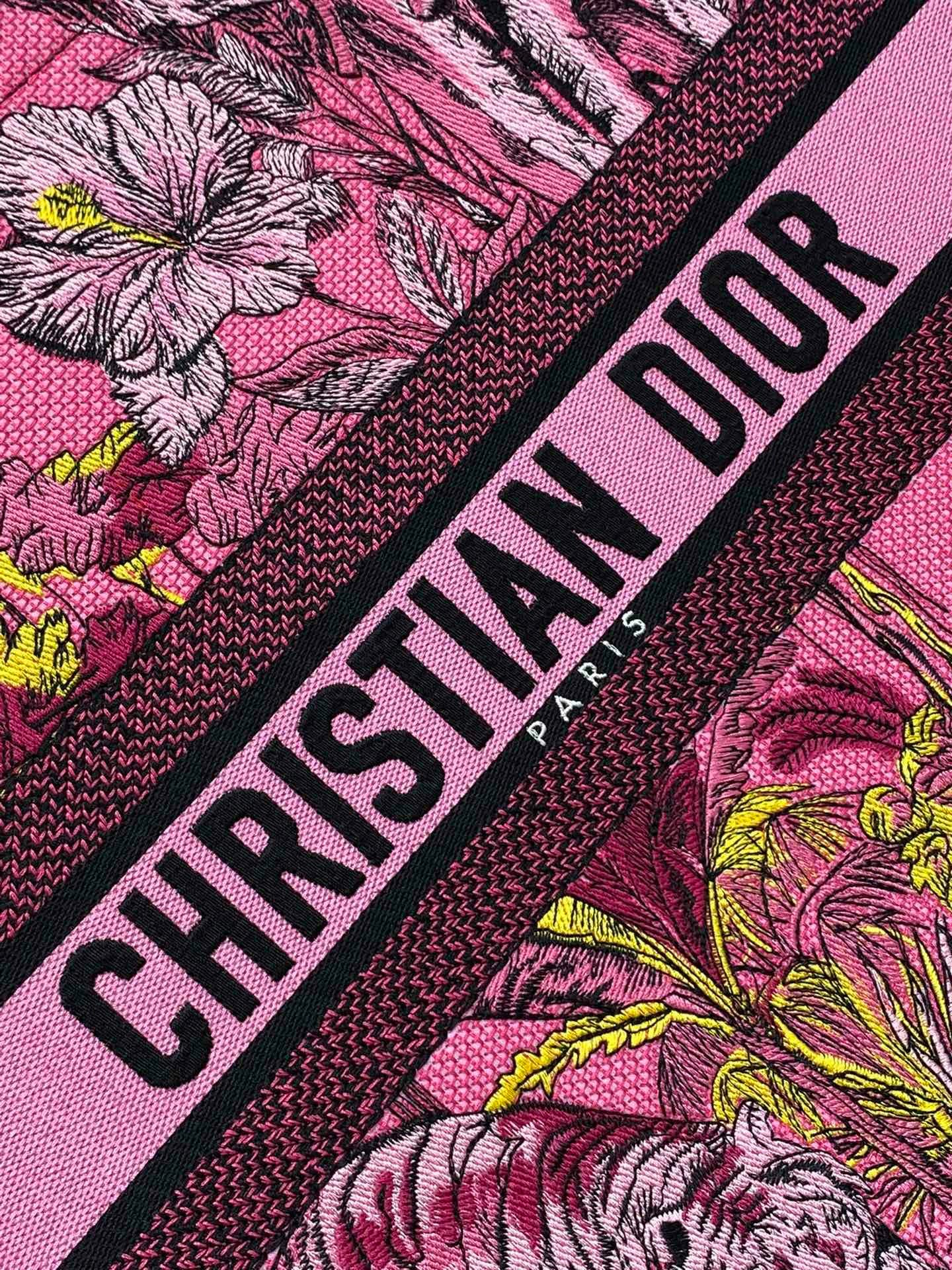 Yupoo Christian Dior Book Tote – Pink Elephant image 4