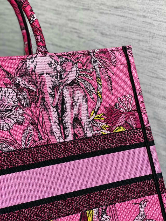 Yupoo Christian Dior Book Tote – Pink Elephant | Rep Bags image 7