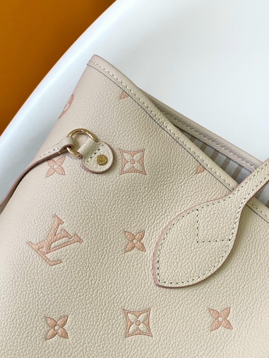 Yupoo Louis Vuitton Neverfull MM Tote – Cream Apricot image 7