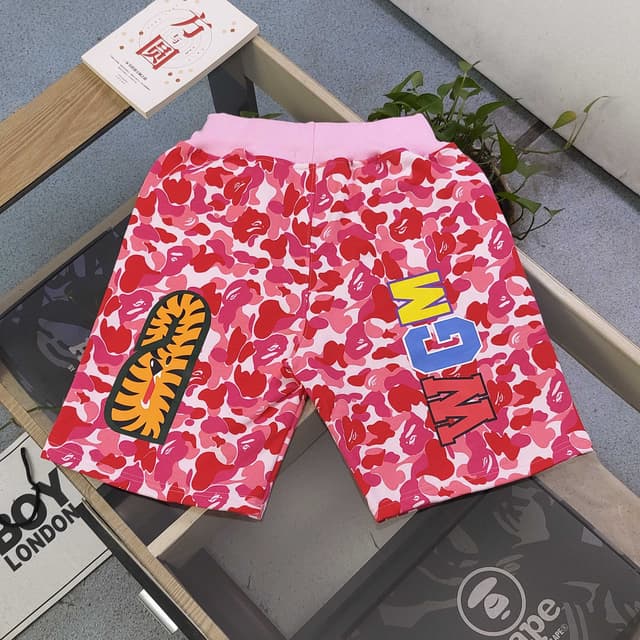 YupooPA Bape Glow Shark Pink Shorts Reps TOP QUALITY | Yupoo image 2