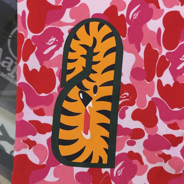 YupooPA Bape Glow Shark Pink Shorts Reps TOP QUALITY | Yupoo image 5
