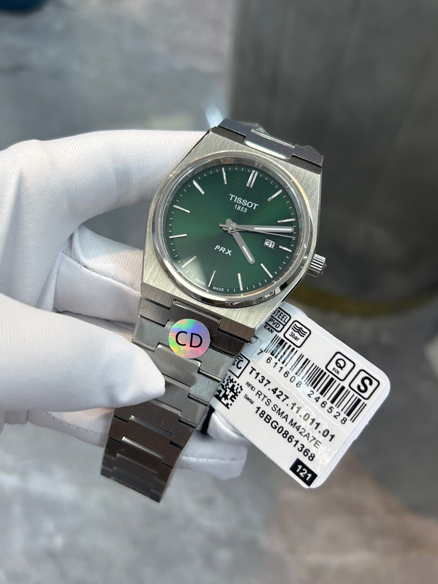 YupooPA Exclusive Shot Tissot PRX Men's Swiss Watch High Quality image 3