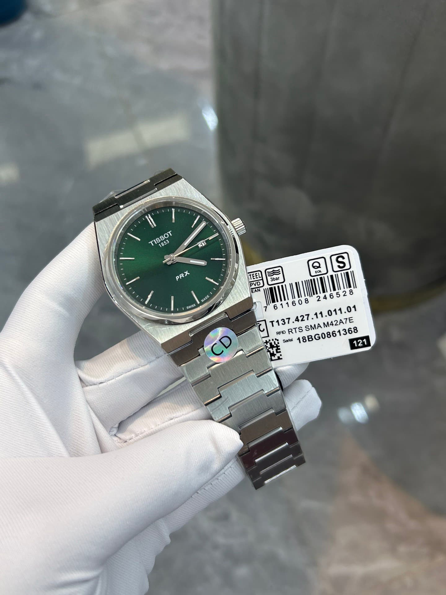 YupooPA Exclusive Shot Tissot PRX Men's Swiss Watch High Quality image 5