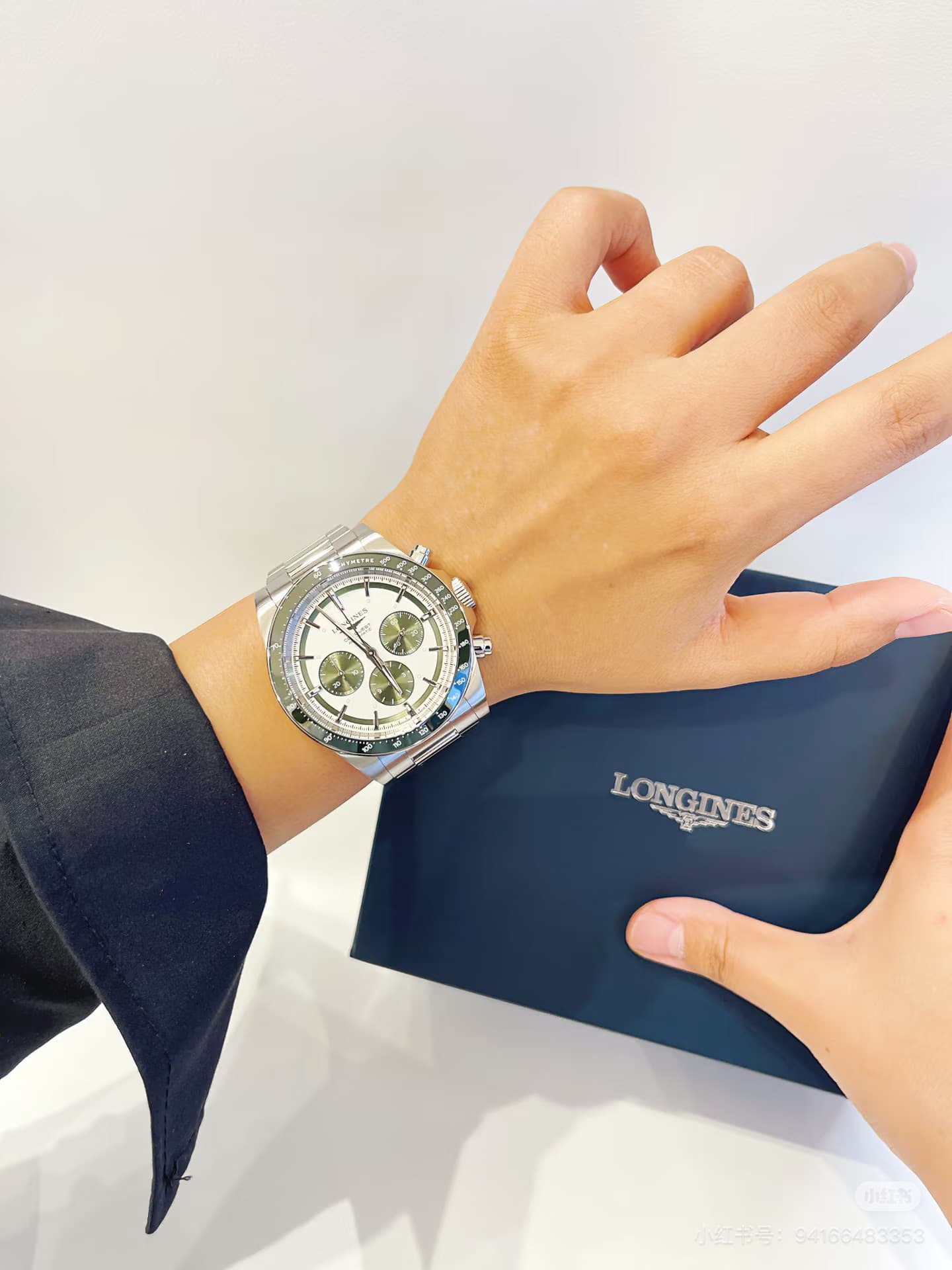 YupooPA Longines Conquest Green Glow Watch | Yupoo Rep Watches image 1