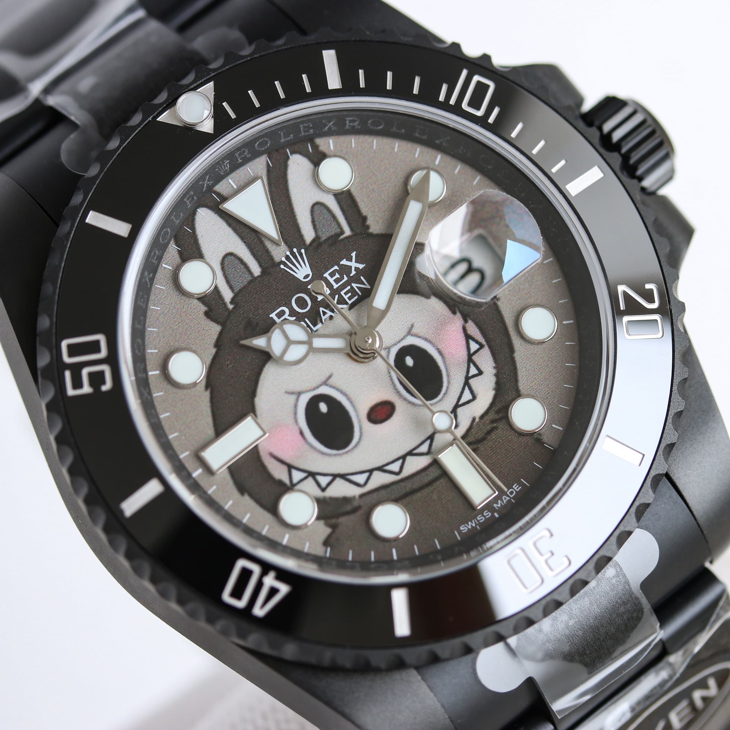 YupooPA Rolex & Labubu B33 BLAKEN Ltd Pink Submariner 40mm image 5