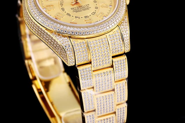 YupooPA Rolex Diamond AAA Zirconia Watch | Yupoo Rep Watches image 5