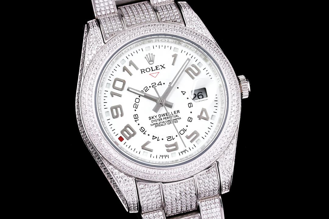 YupooPA Rolex Diamond AAA Zirconia Watch DUPE image 2