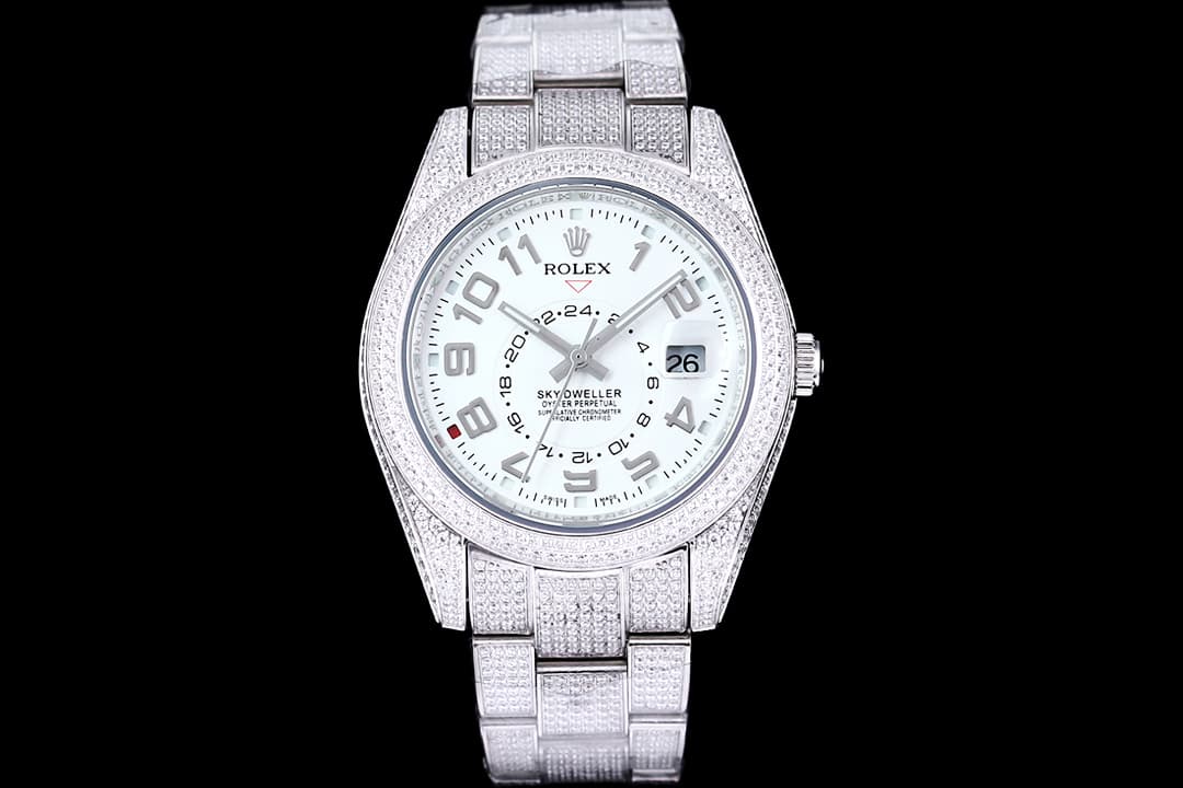 YupooPA Rolex Diamond AAA Zirconia Watch DUPE