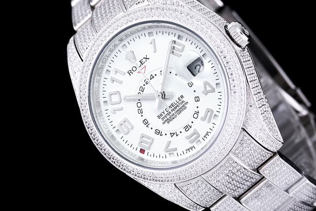 YupooPA Rolex Diamond AAA Zirconia Watch DUPE | Yupoo Rep Watches image 4