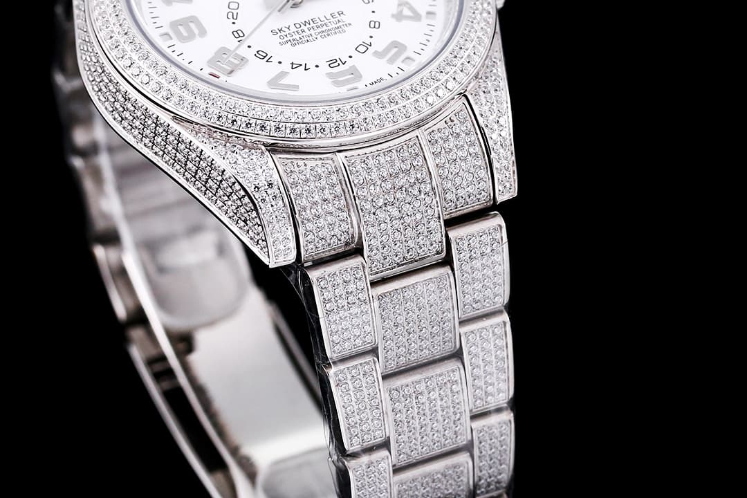 YupooPA Rolex Diamond AAA Zirconia Watch DUPE image 5