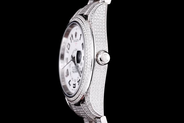 YupooPA Rolex Diamond AAA Zirconia Watch DUPE | Yupoo Rep Watches image 6