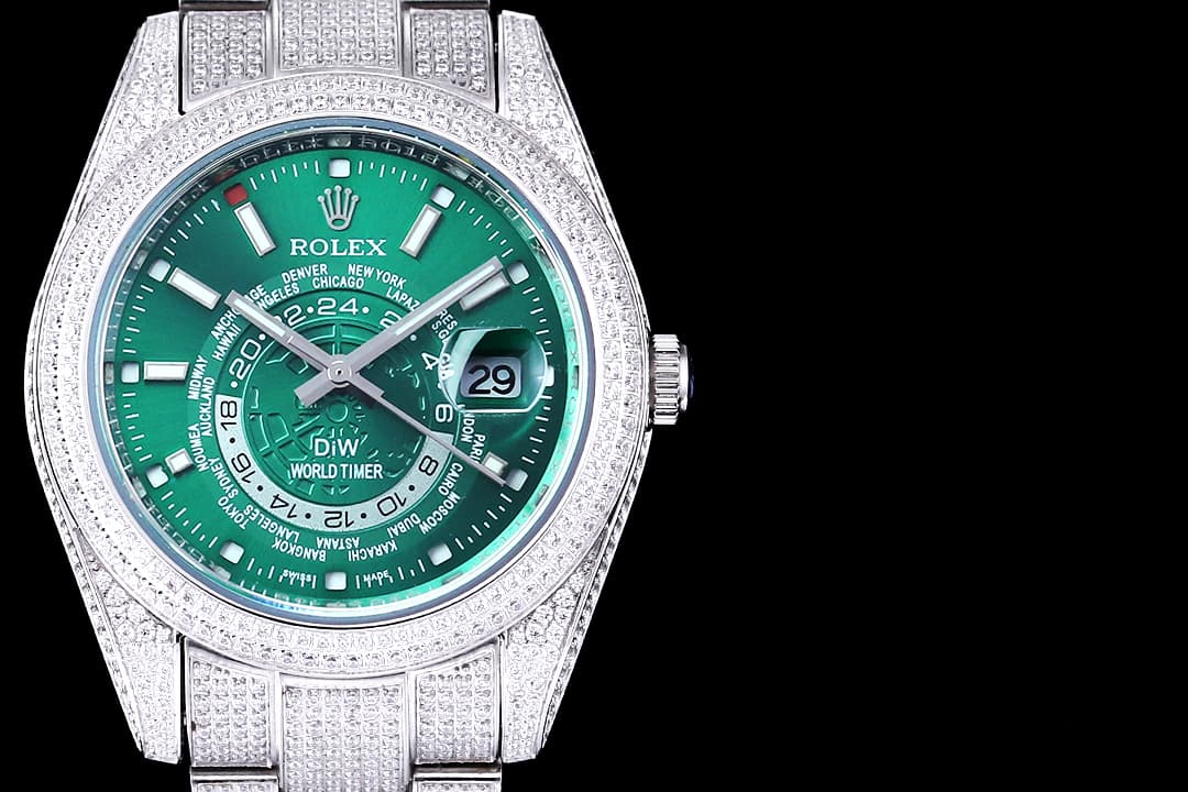  YupooPA Rolex Luxury Diamond Watch 18K Nano Tech 41mm  image 2