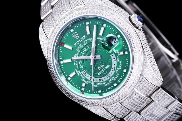 YupooPA Rolex Luxury Diamond Watch 18K Nano Tech 41mm | Yupoo Rep Watches image 4