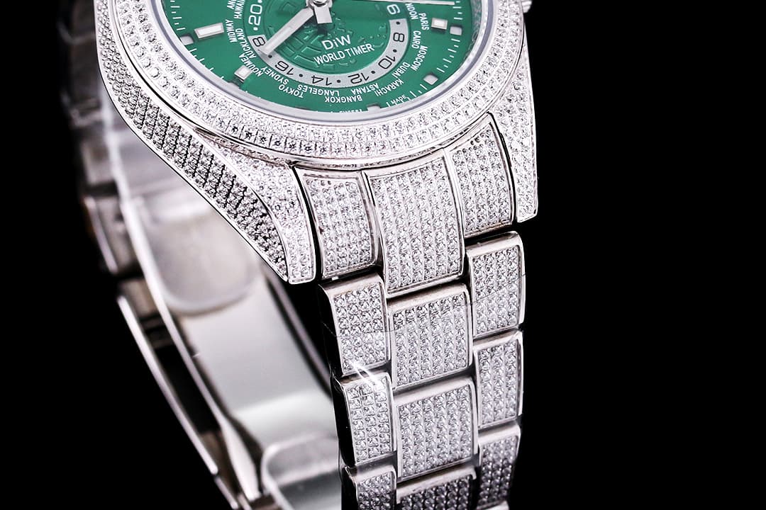  YupooPA Rolex Luxury Diamond Watch 18K Nano Tech 41mm  image 5