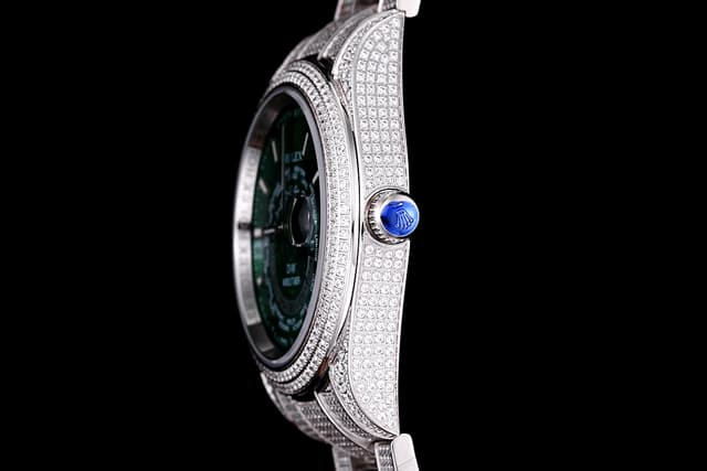 YupooPA Rolex Luxury Diamond Watch 18K Nano Tech 41mm | Yupoo Rep Watches image 6