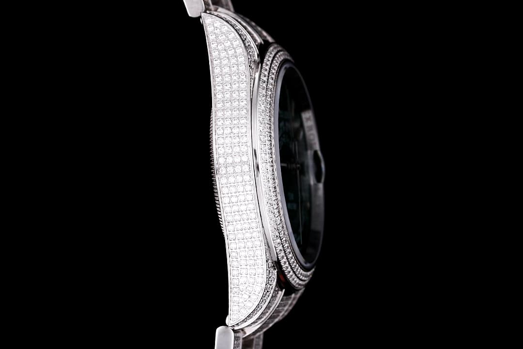  YupooPA Rolex Luxury Diamond Watch 18K Nano Tech 41mm  image 7