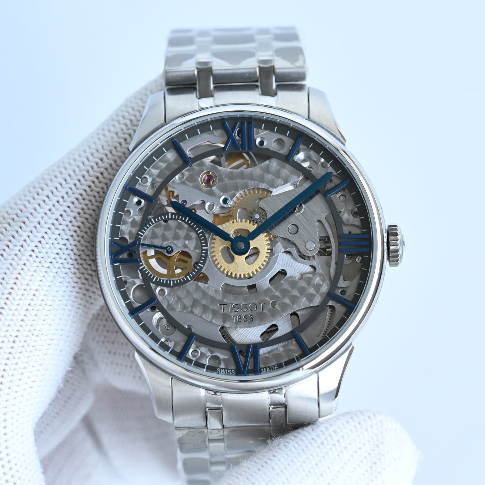 YupooPA Tissot Le Locle Skeleton Rep | 42mm Manual Wind Watch image 2