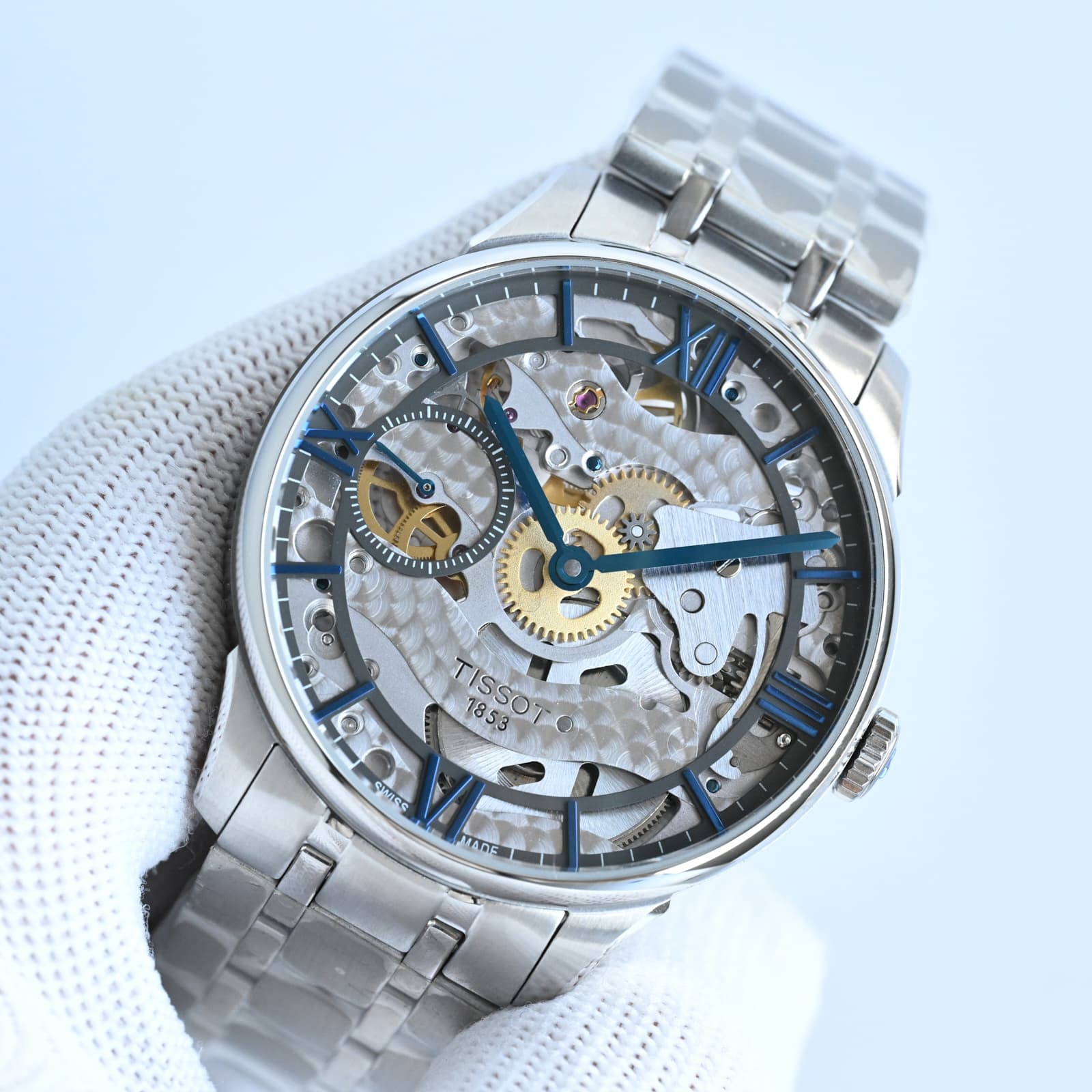YupooPA Tissot Le Locle Skeleton Rep | 42mm Manual Wind Watch image 3