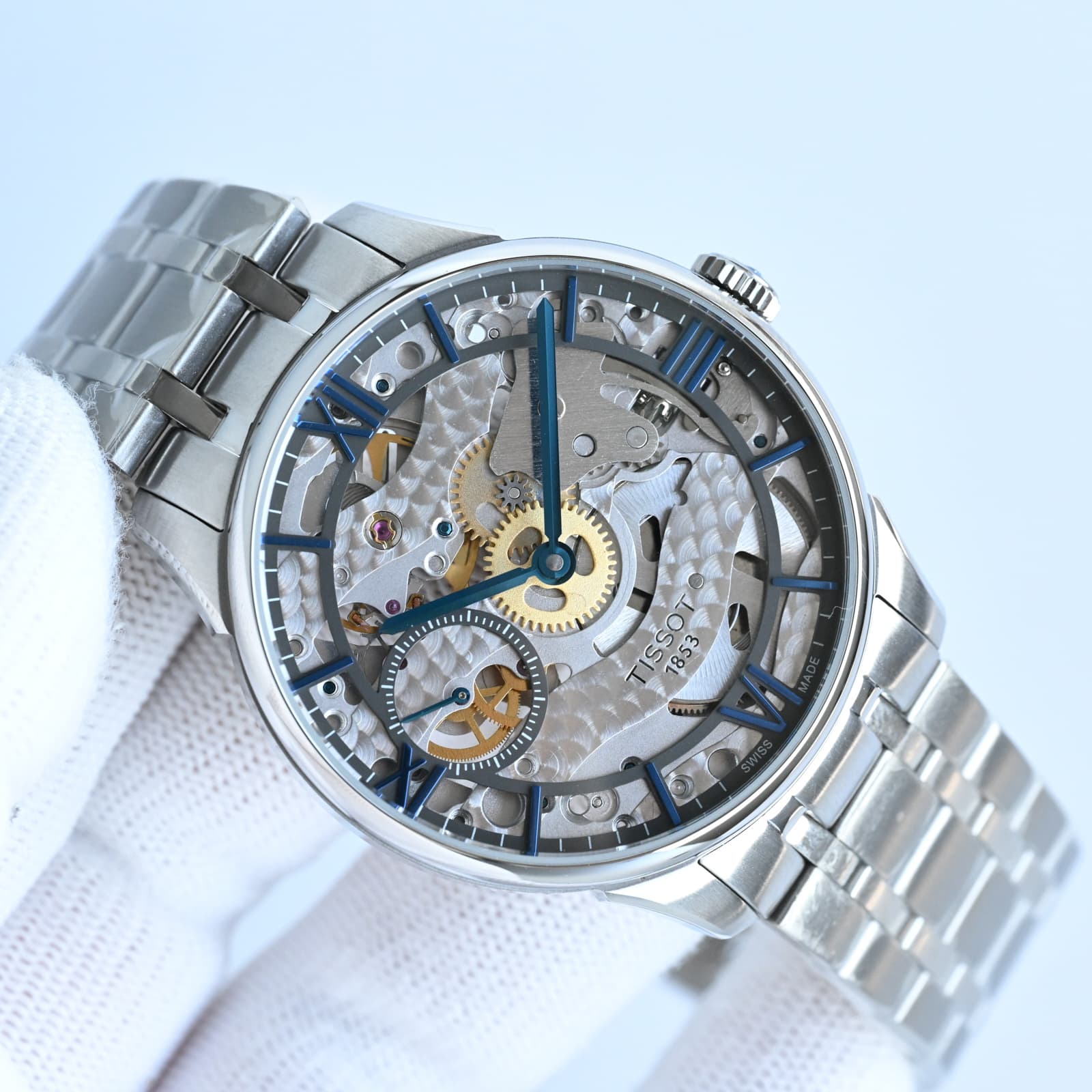 YupooPA Tissot Le Locle Skeleton Rep | 42mm Manual Wind Watch image 5