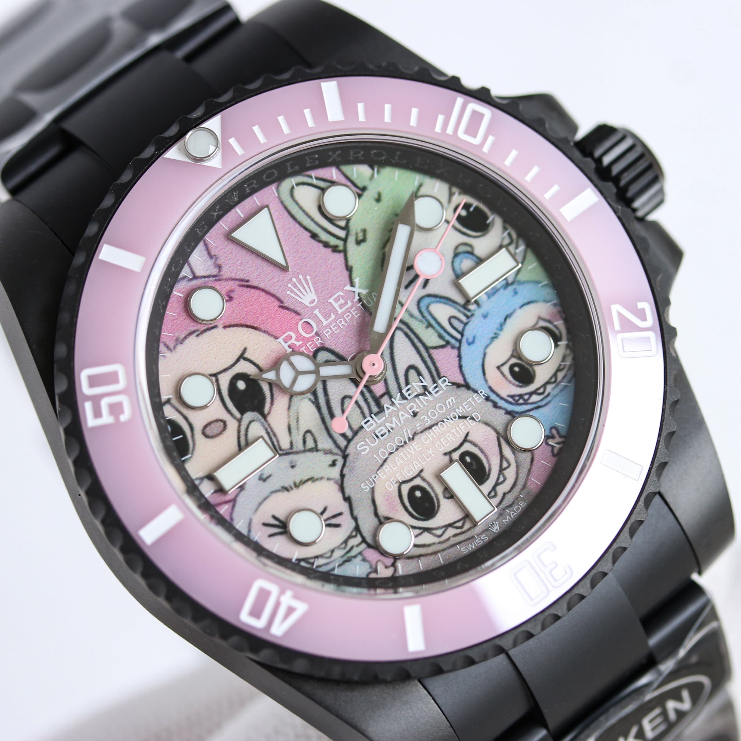 YupooPA Watch Rolex B33 BLAKEN x Labubu Submariner 40mm image 4