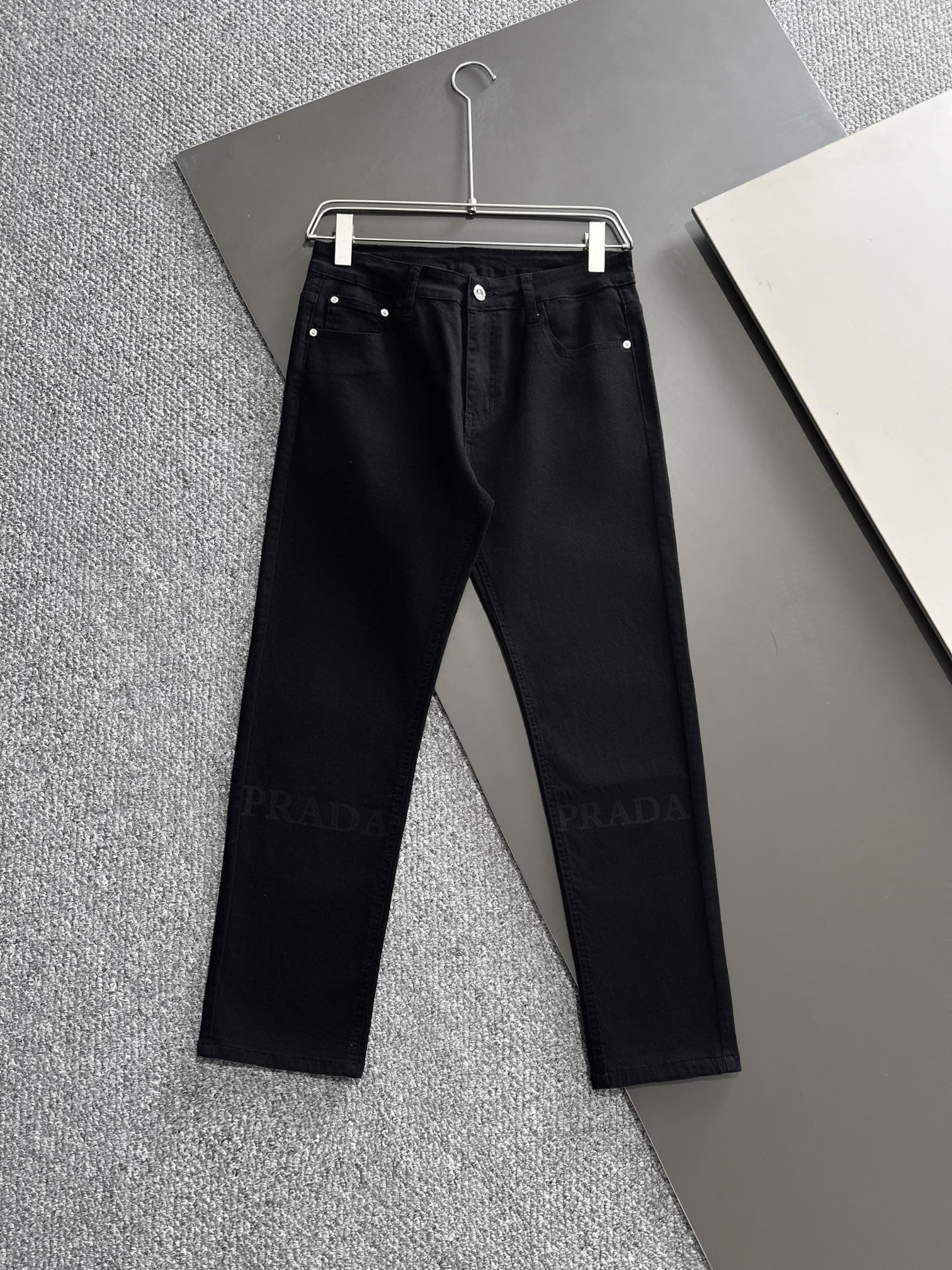 Yupoo PRADA Jeans Black Special store style image 2