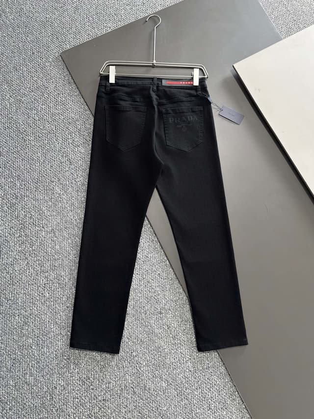 Yupoo PRADA Jeans Black Special store style | Rep Clothing image 3