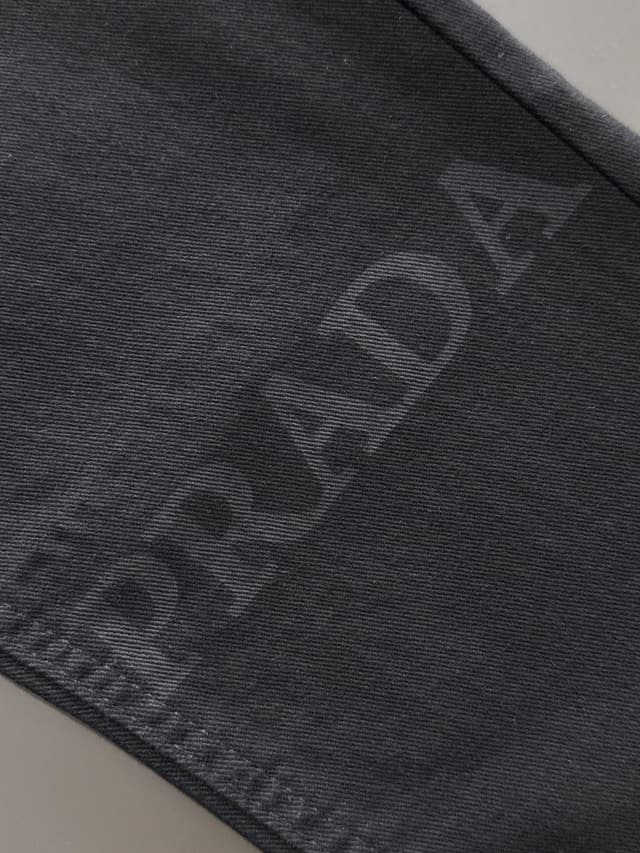 Yupoo PRADA Jeans Black Special store style | Rep Clothing image 8