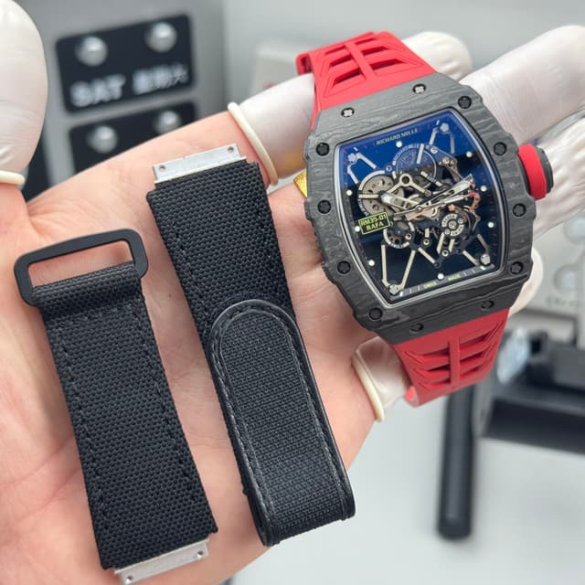 Yupoo RICHARD MILLE RM35-01 Carbon red Watch dupe | Rep Watches image 1