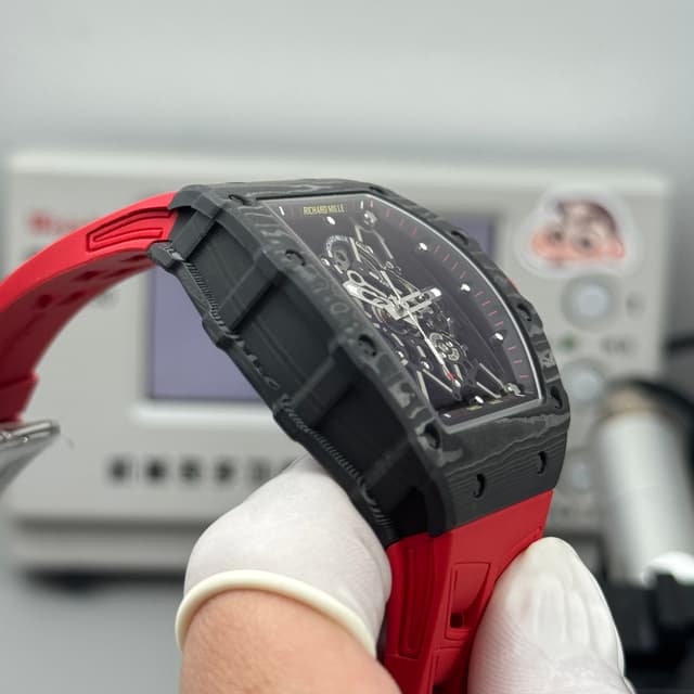 Yupoo RICHARD MILLE RM35-01 Carbon red Watch dupe | Rep Watches image 6