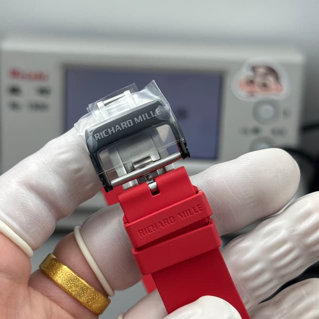 Yupoo RICHARD MILLE RM35-01 Carbon red Watch dupe | Rep Watches image 8