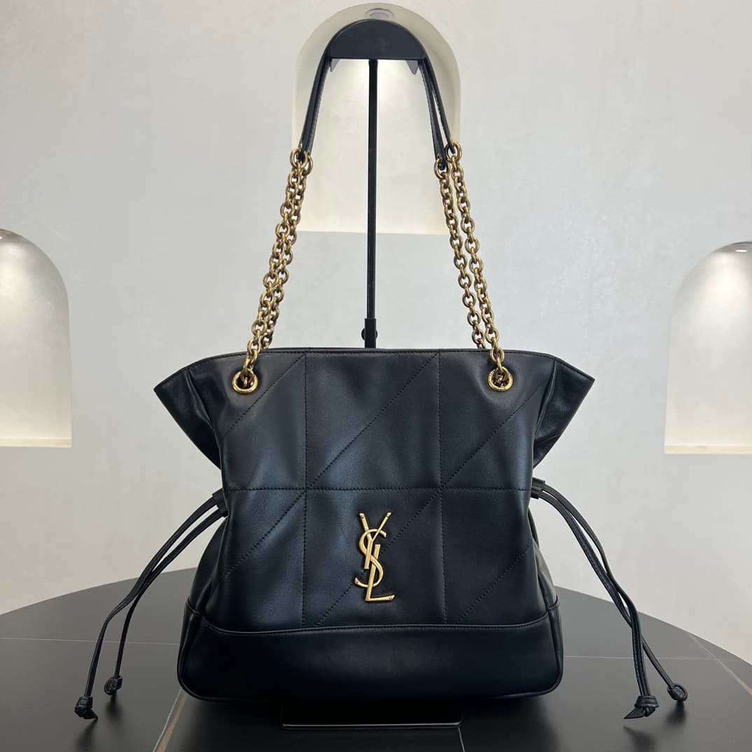 Yupoo YSL JAMIE Large Soft Nappa Leather Tote w/ Iconic Stitching | Rep Bags