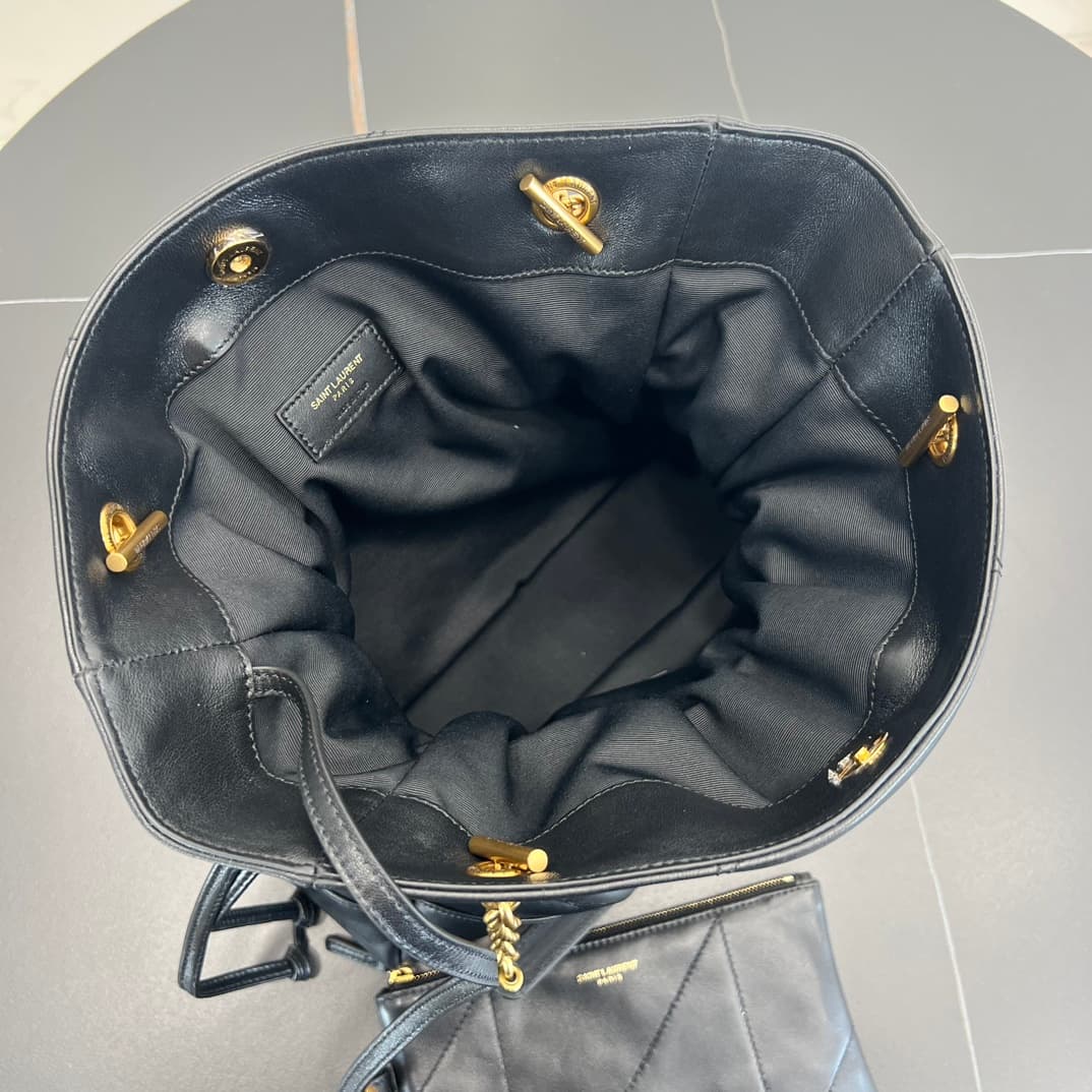 Yupoo YSL JAMIE Large Soft Nappa Leather Tote w/ Iconic Stitching image 8