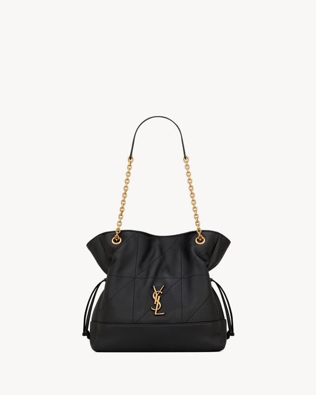 Yupoo YSL Medium Real Leather Black Bag - Crossbody & Shoulder Style | Rep Bags image 1