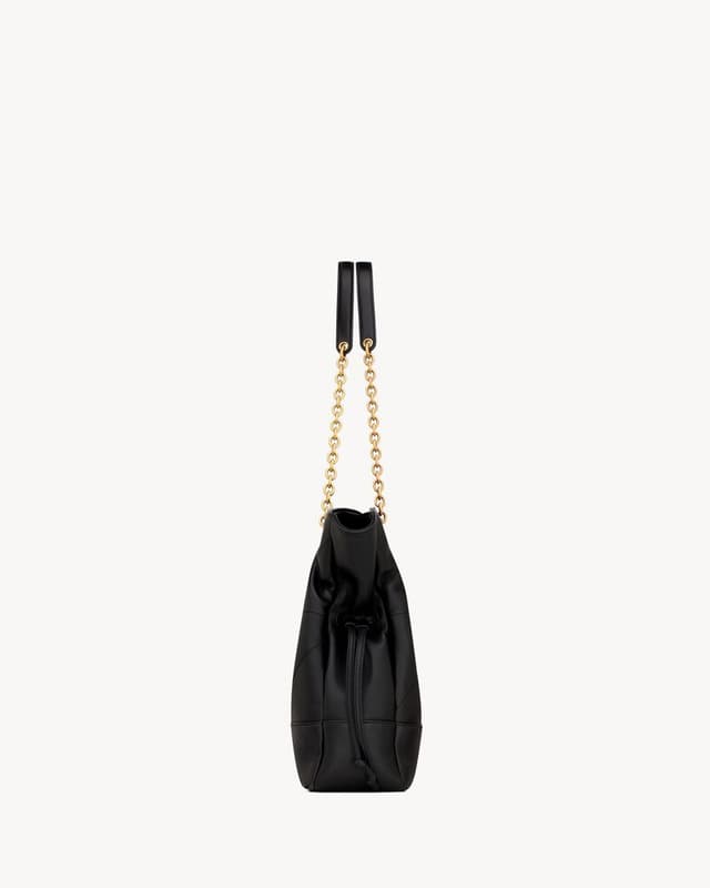 Yupoo YSL Medium Real Leather Black Bag - Crossbody & Shoulder Style | Rep Bags image 3