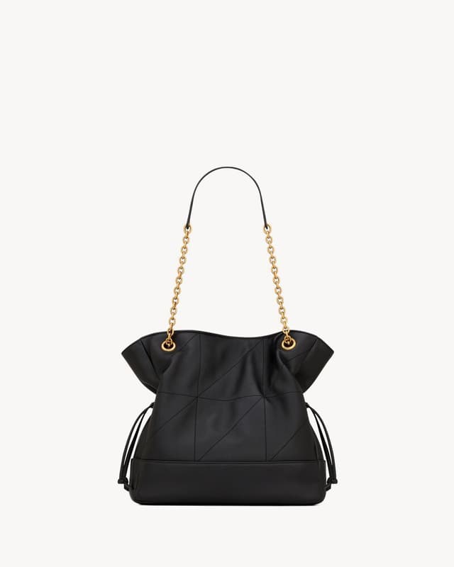 Yupoo YSL Medium Real Leather Black Bag - Crossbody & Shoulder Style | Rep Bags image 2
