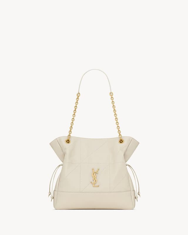 Yupoo YSL Medium Real Leather White Bag - Crossbody & Shoulder Style | Rep Bags image 1