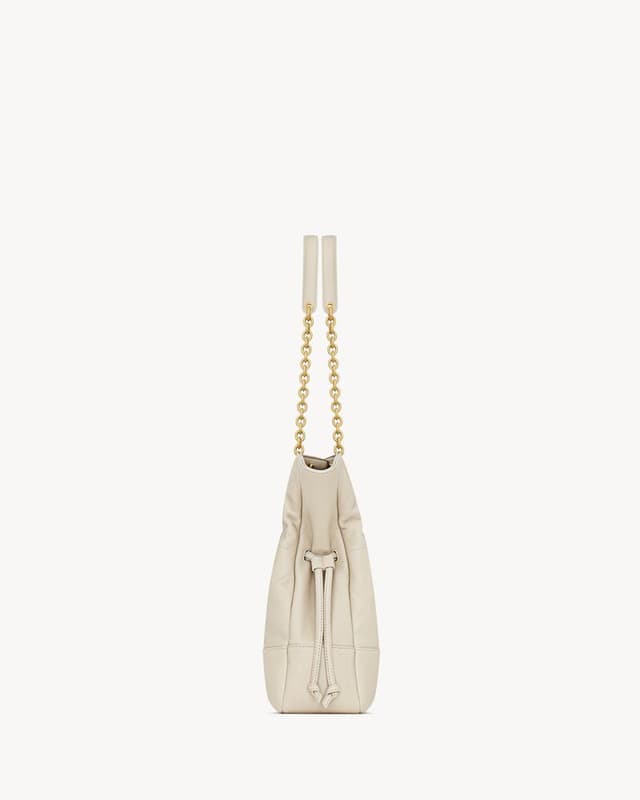 Yupoo YSL Medium Real Leather White Bag - Crossbody & Shoulder Style | Rep Bags image 4