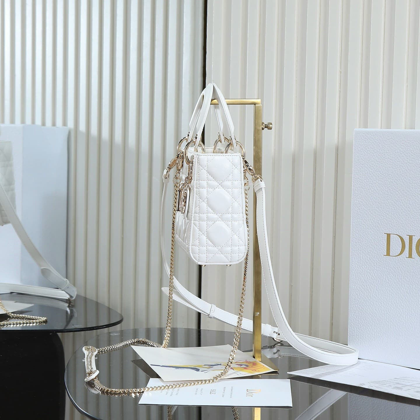Yupoo bag | Rep Bag Christian Dior Lady Dior Mini – White image 2
