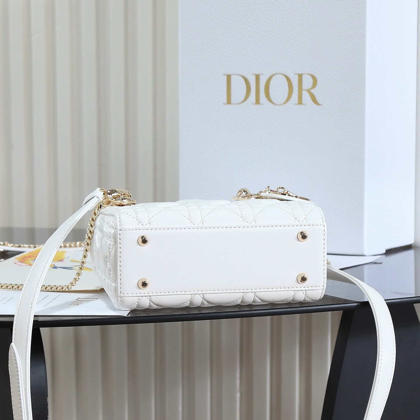 Yupoo bag | Rep Bag Christian Dior Lady Dior Mini – White image 8