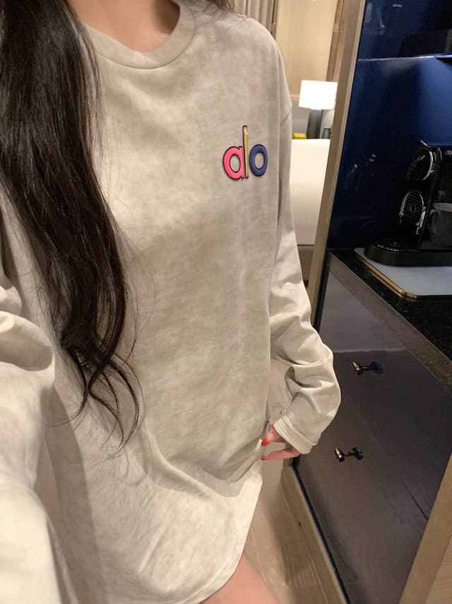 alo long sleeve Yupoo clothes cotton 002 | Rep Clothing image 3