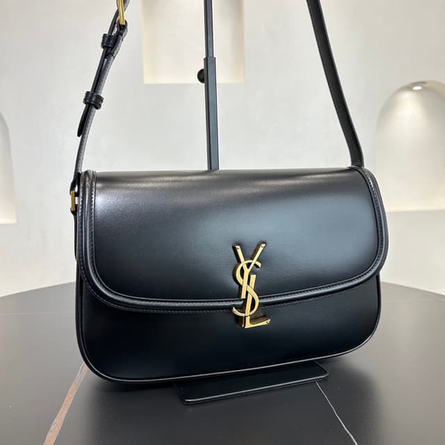 Saint Laurent Solferino Large Box Leather Black | Yupoo Rep Bags image 4