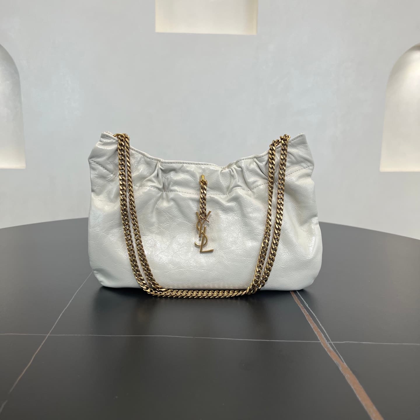 YSL Vintage Cloud Mini Leather Shoulder | Yupoo Rep Bags image 1