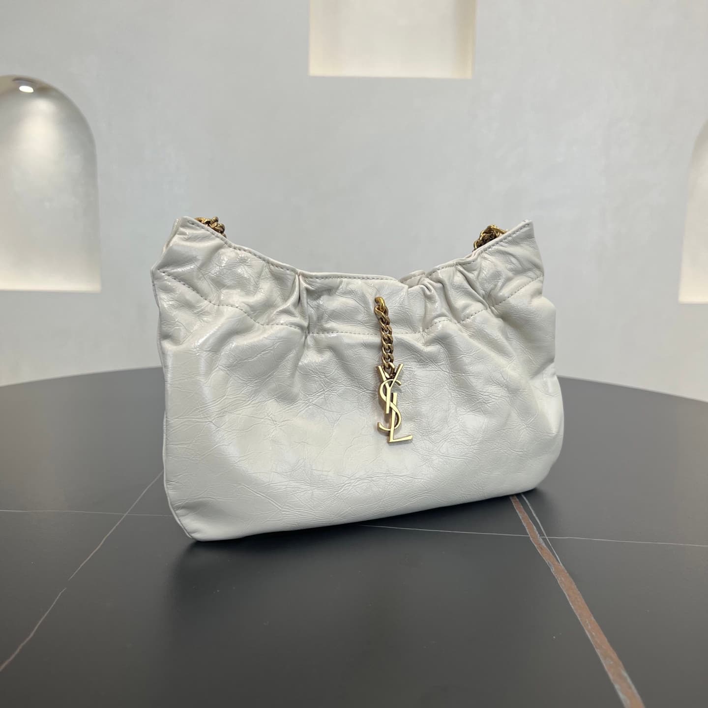 YupooPA Ysl Vintage Cloud Mini Leather Shoulder image 4
