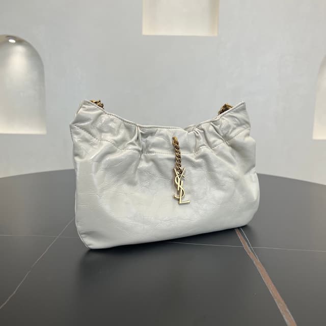 YSL Vintage Cloud Mini Leather Shoulder | Yupoo Rep Bags image 4