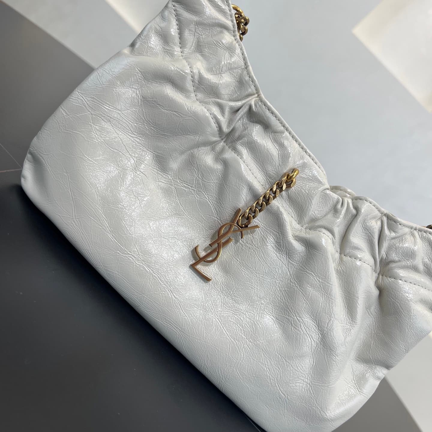 YupooPA Ysl Vintage Cloud Mini Leather Shoulder image 5