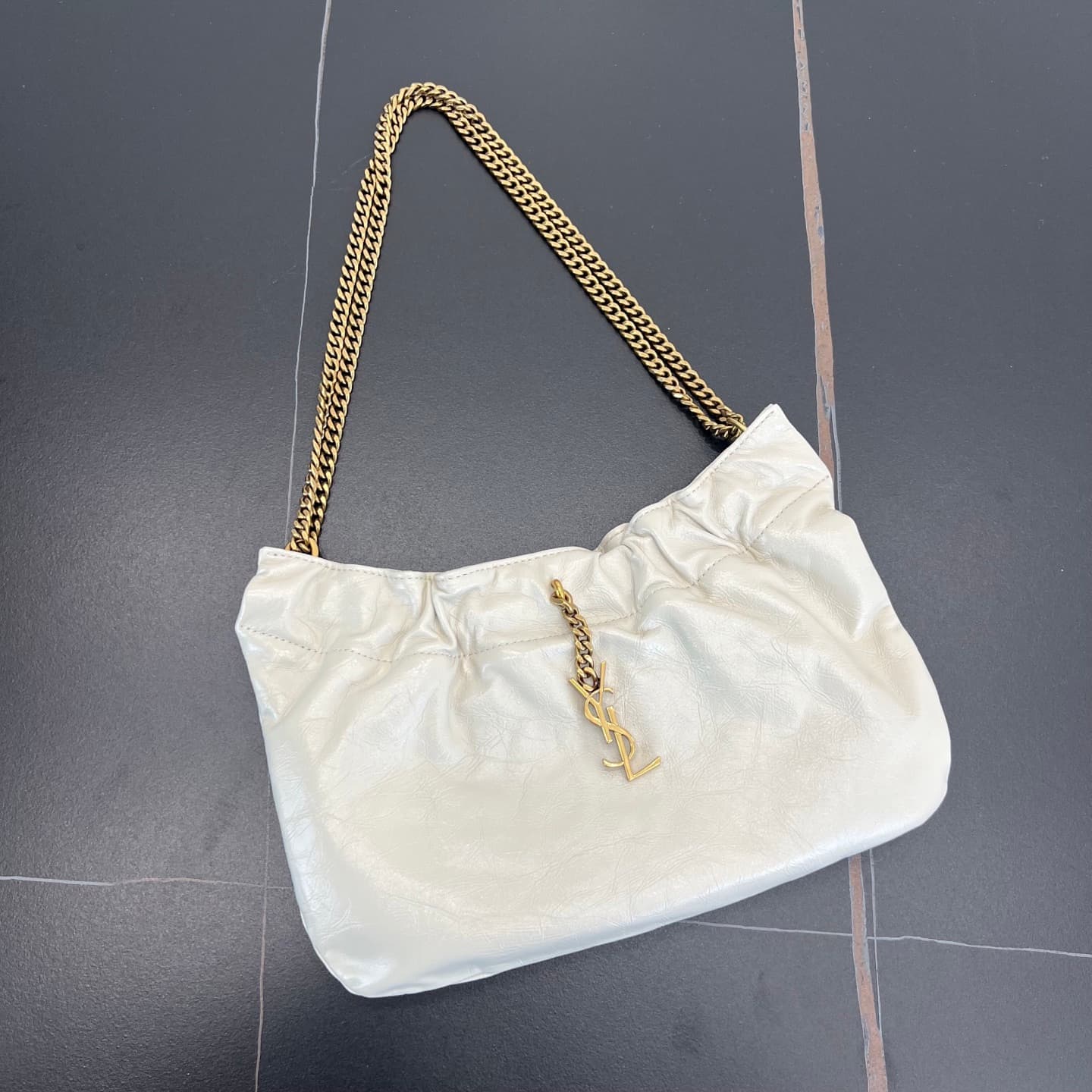 YupooPA Ysl Vintage Cloud Mini Leather Shoulder image 7