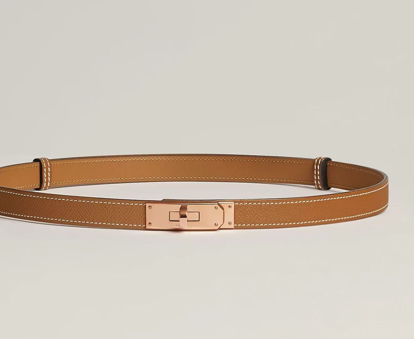 YupooPA HERMES Belt 1.8cm Width Women thin waist belt image 1