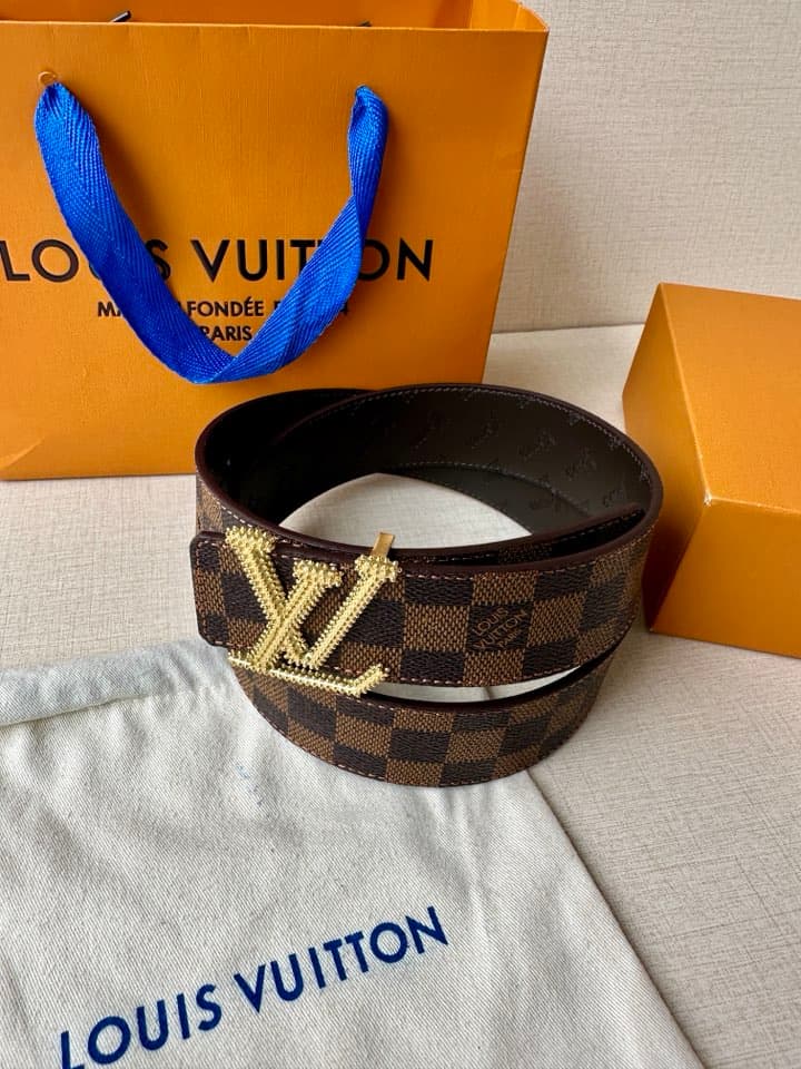 Lv Initiales Studs Reversible Belt 40Mm YupooPA Belt image 8