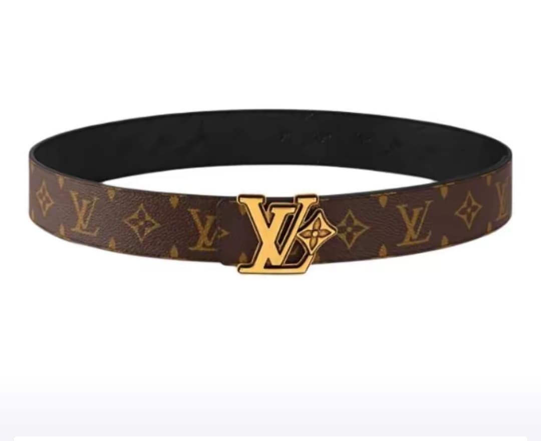 Lv Reversible Belt 40Mm Dual-Sided  YupooPA Lv Belt Brown image 1