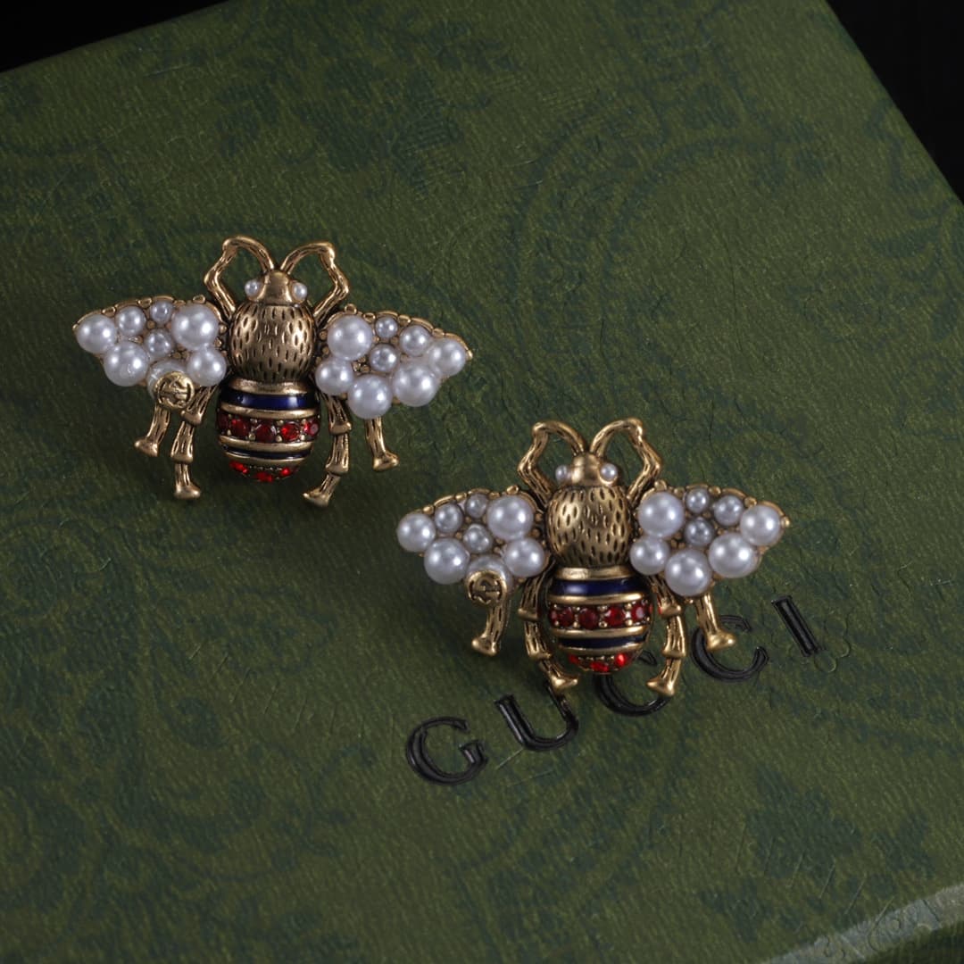 Gucci Stud Earrings YupooPA Lv Jewelry image 2